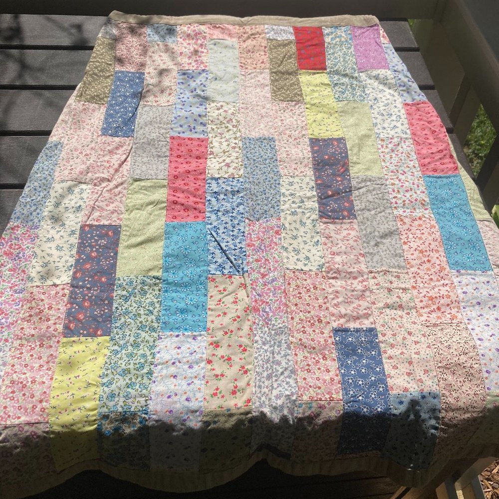 Patchwork Hippie Flowing Skirt